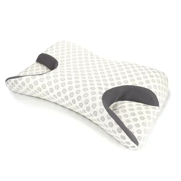 Odorless Contour Memory Foam Pillow Medical-Grade Support White