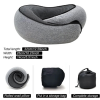 U-Shaped Memory Foam Travel Neck Pillow