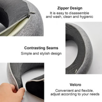 U-Shaped Memory Foam Travel Neck Pillow